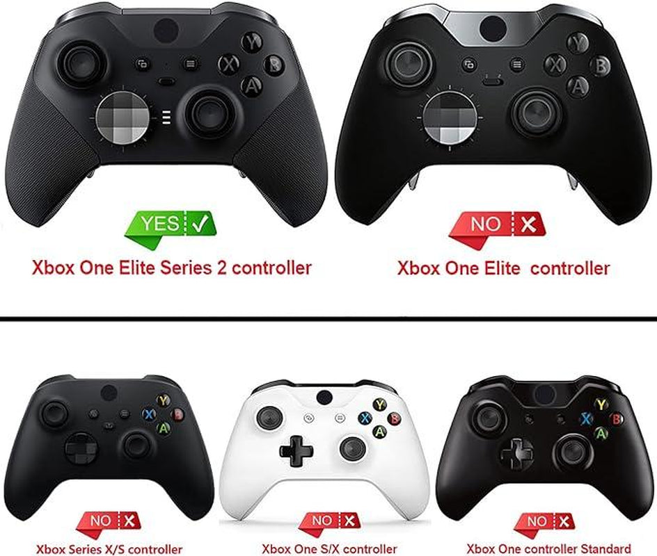 Playvital Samurai Edition anti Slip Silicone Case Cover with Thumb Grip Caps for Xbox Elite Series 2 Controller