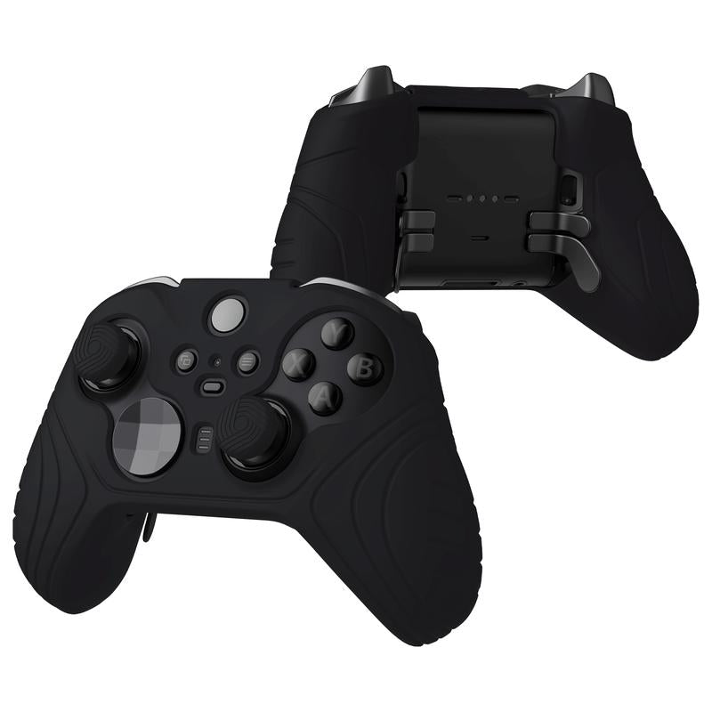 Playvital Samurai Edition anti Slip Silicone Case Cover with Thumb Grip Caps for Xbox Elite Series 2 Controller