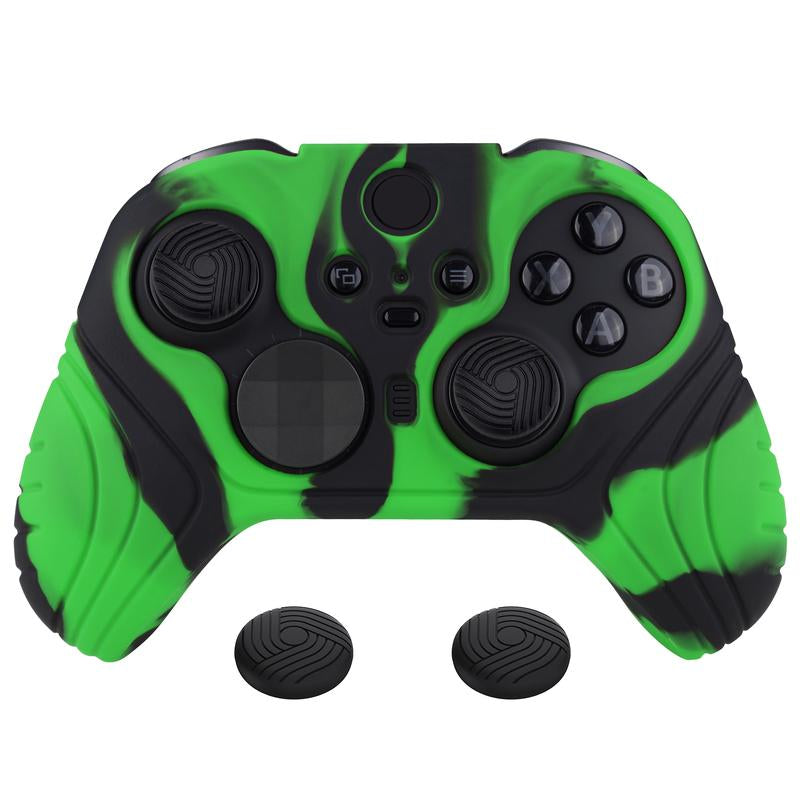 Playvital Samurai Edition anti Slip Silicone Case Cover with Thumb Grip Caps for Xbox Elite Series 2 Controller